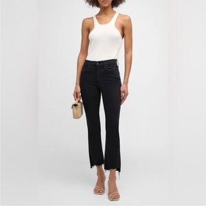 MOTHER The Insider Crop Step Fray